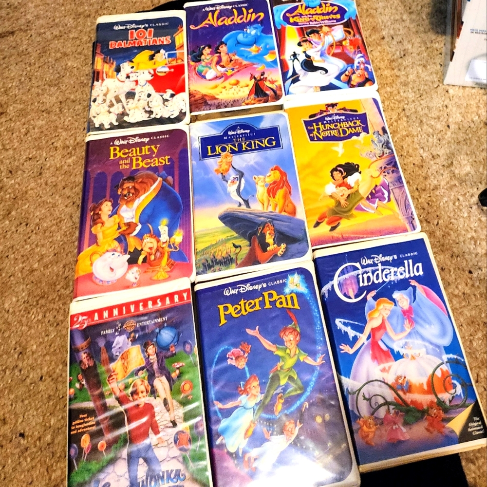 The Lion King Master Piece Collection VHS